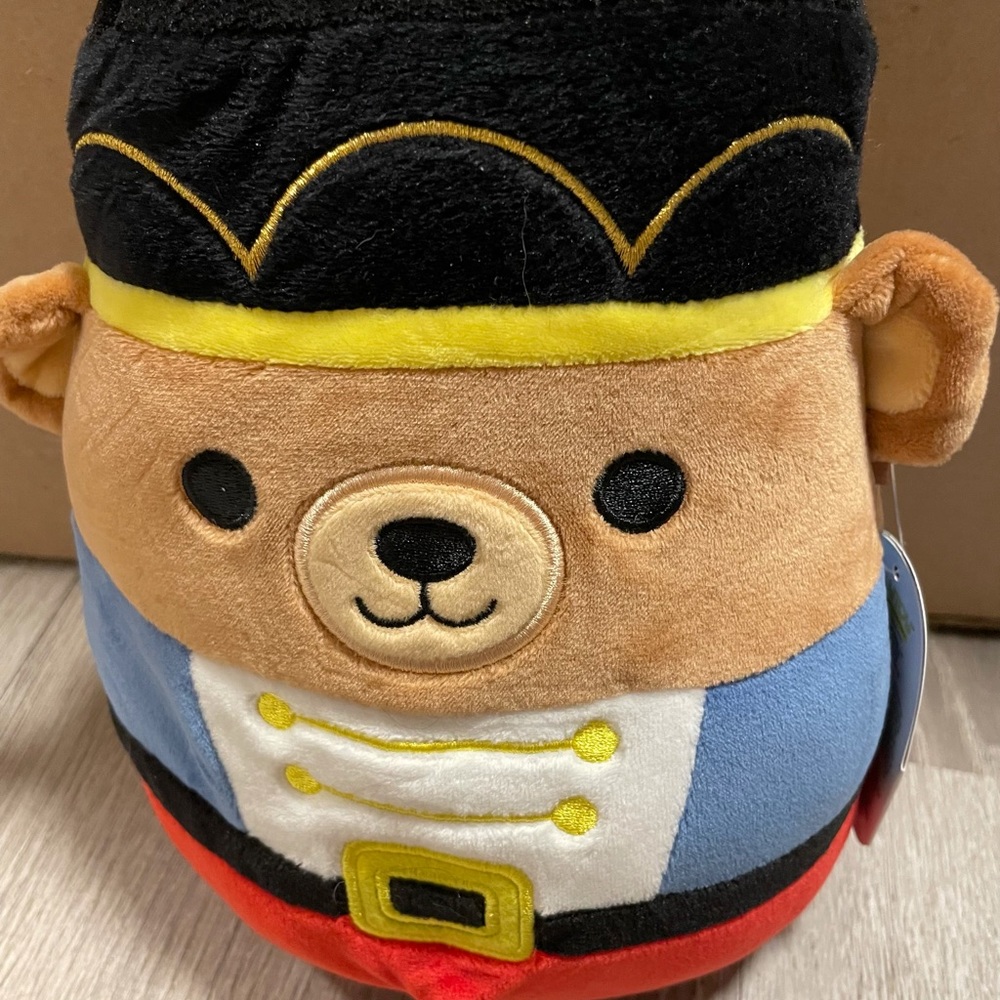 Squishmallow 8” Braven the Nutcracker bear Christmas exclusive
